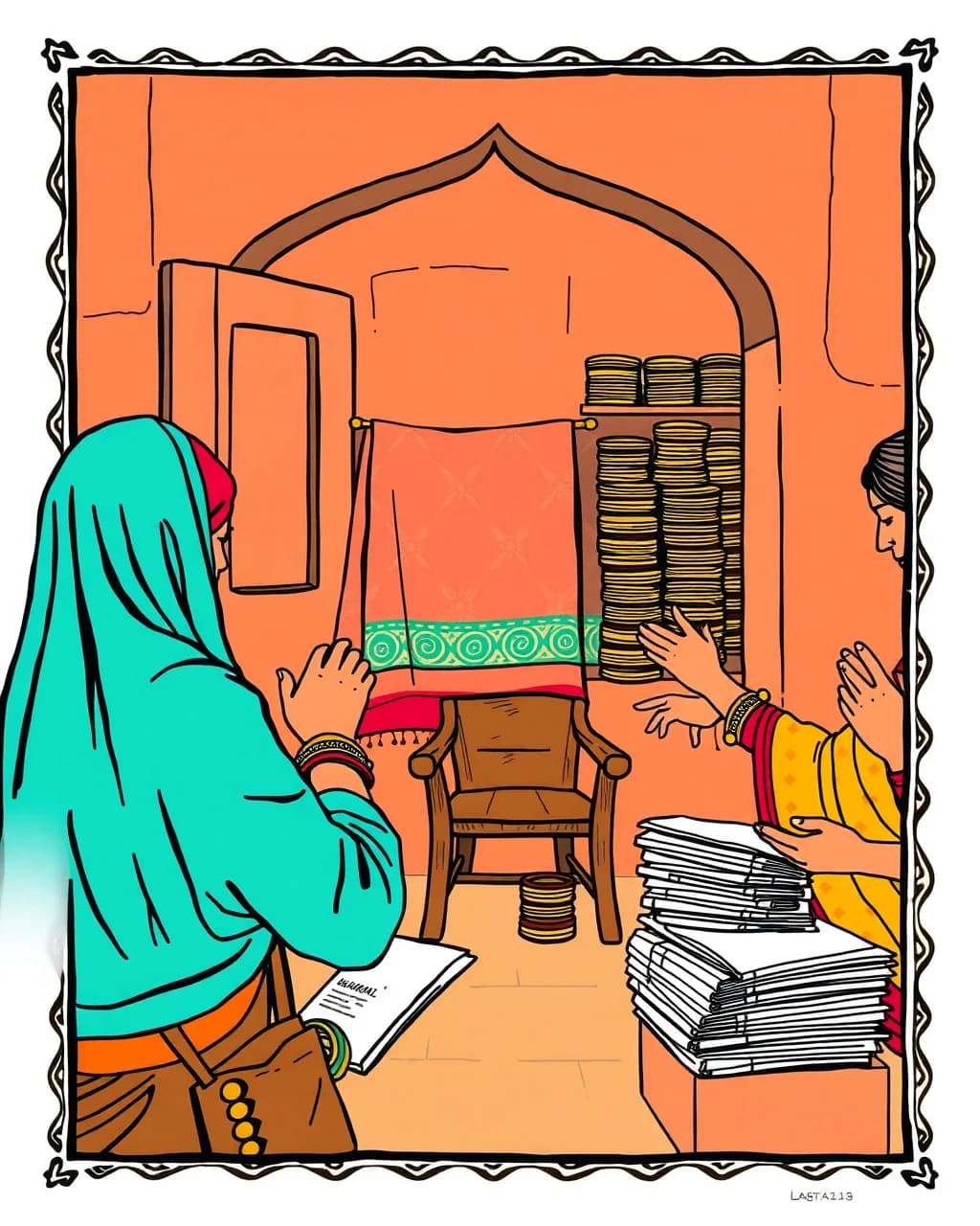 Bapu Bazaar ke chhote se wrist test