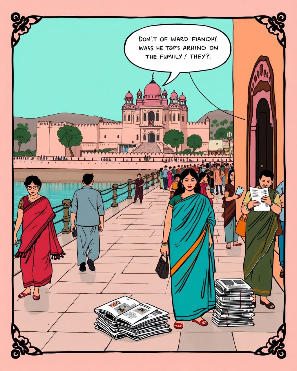 Jal Mahal: walk bhi, chaat bhi, selfie bhi