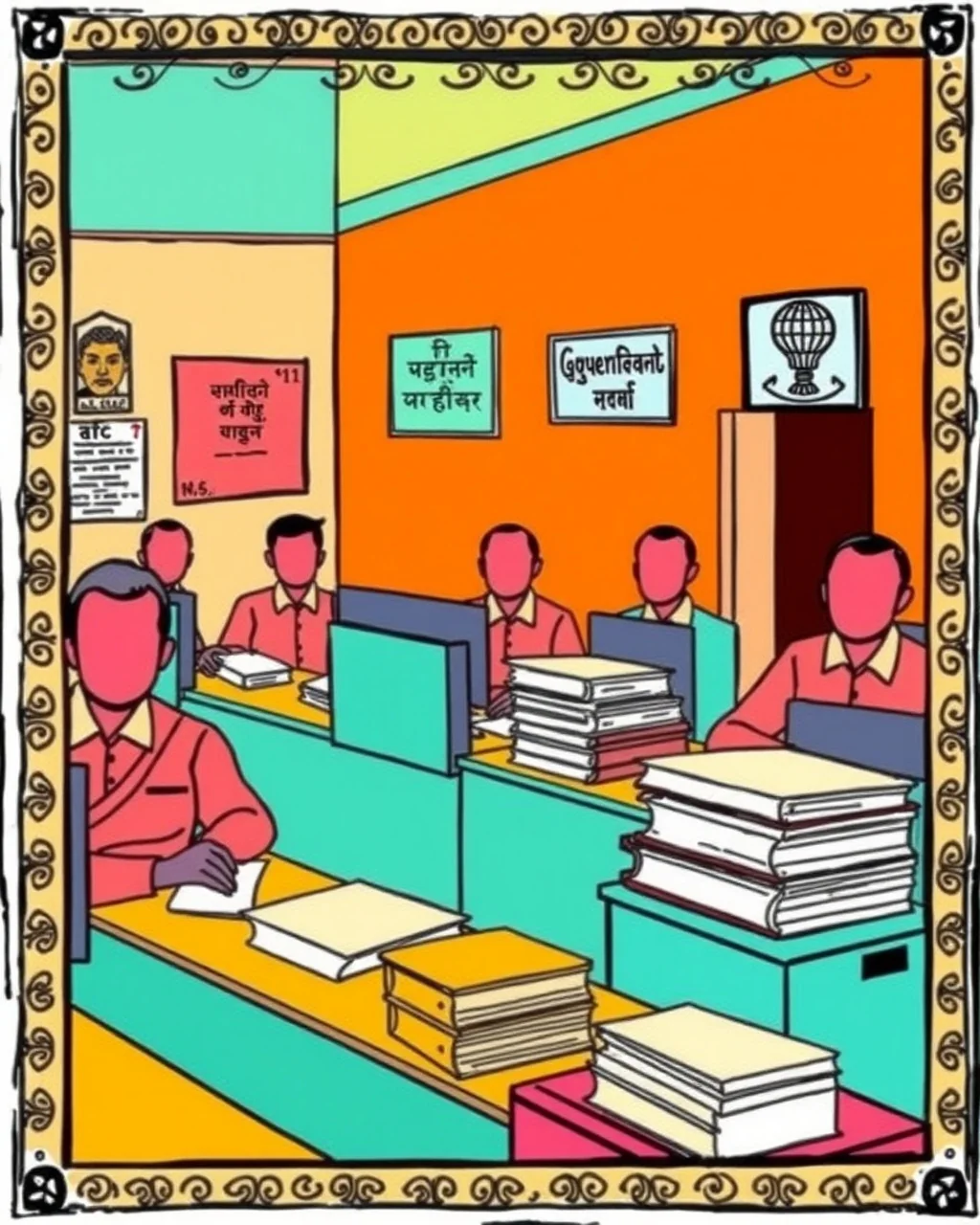 Rajasthan mein 20 officials dismiss, 332 suspend