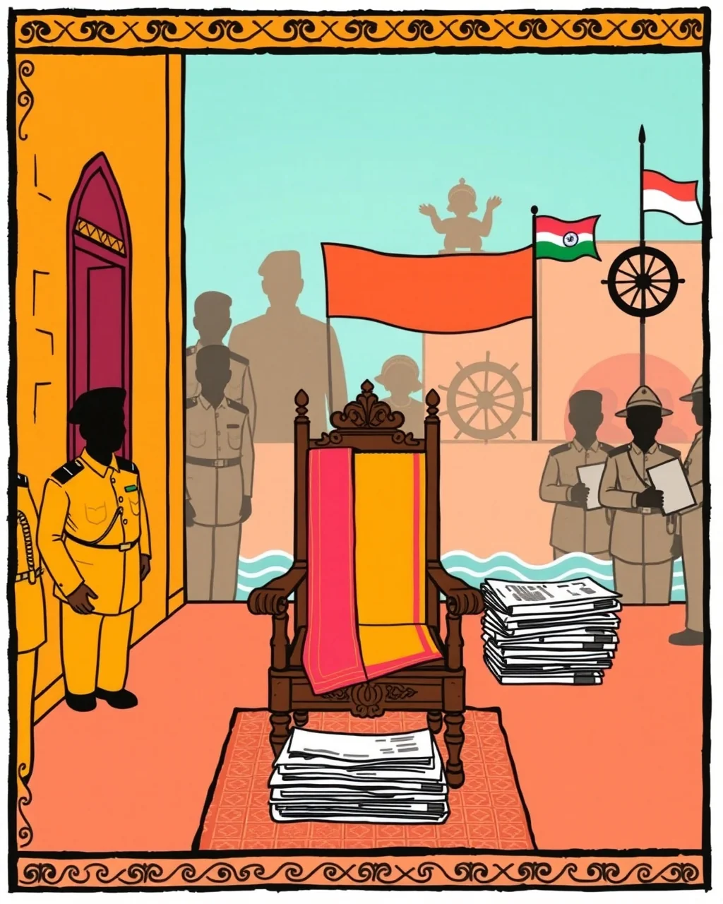 Fauj ke top kursi par aaj naya badlav