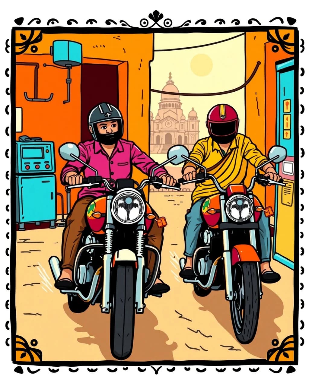 Jaipur se nikli desi tech: flex-fuel bike