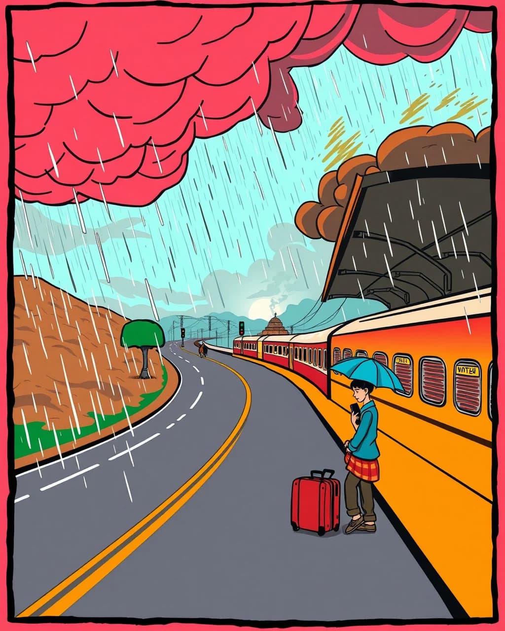 Delhi se Kerala tak baarish ka mood on