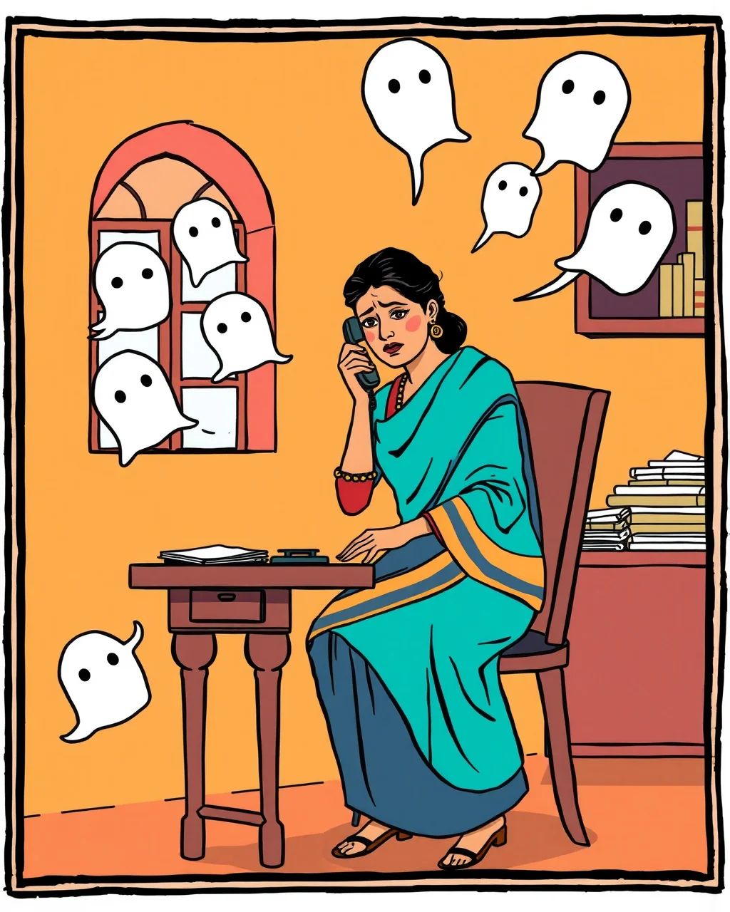 40 call ka bojh, aur ghost debt ka jhanjhat