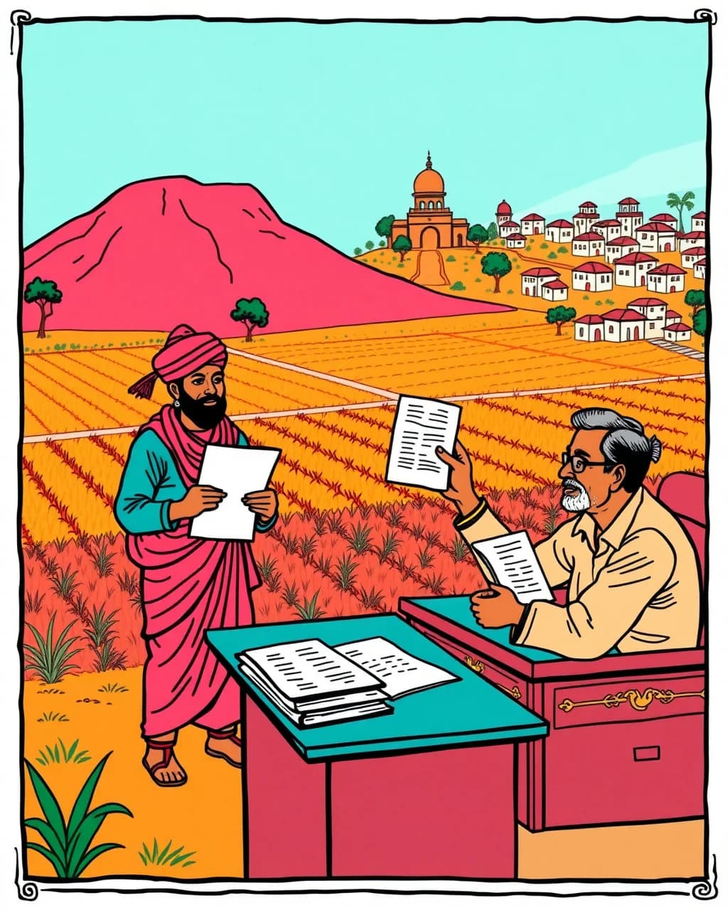 Jaipur ke khet, kagaz aur kanooni uljhan