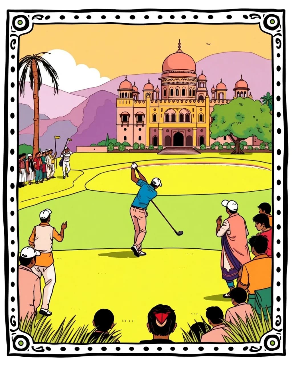 Rambagh Golf Club mein 42 points ki solid game