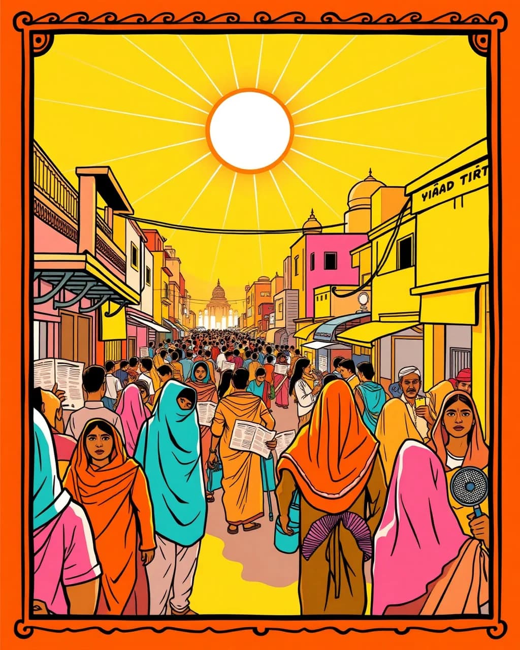 Ahmedabad ki garmi ne sabko soch mein daal diya