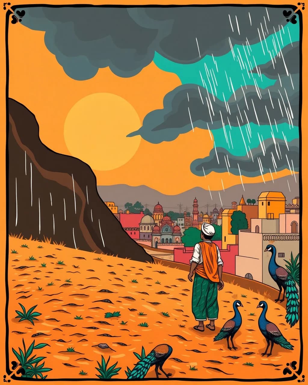 24 June ke aas-paas Rajasthan mein monsoon ki entry