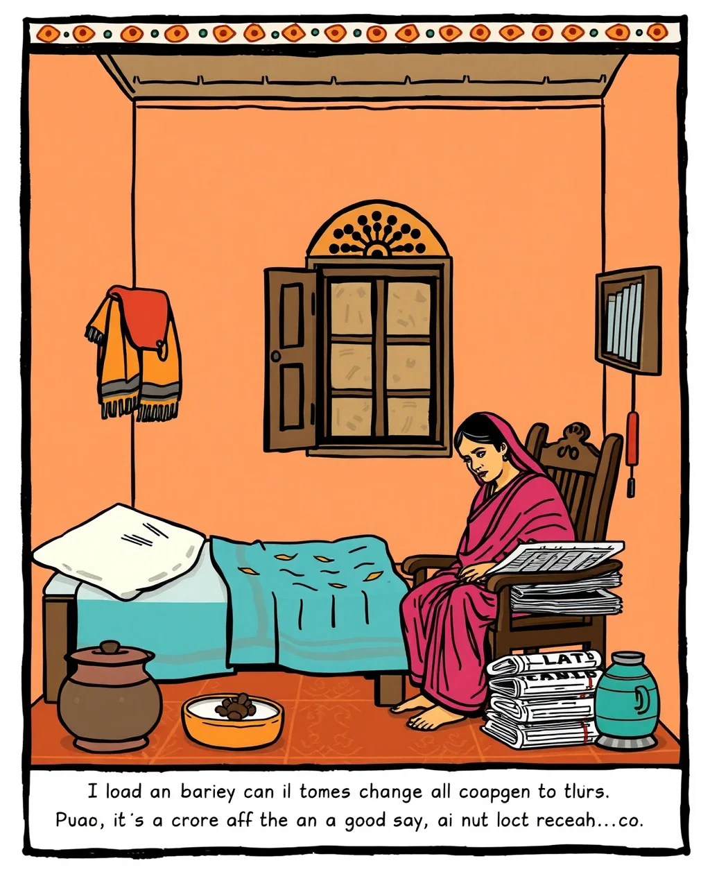 Bimari ke beech bhi himmat ka ghar