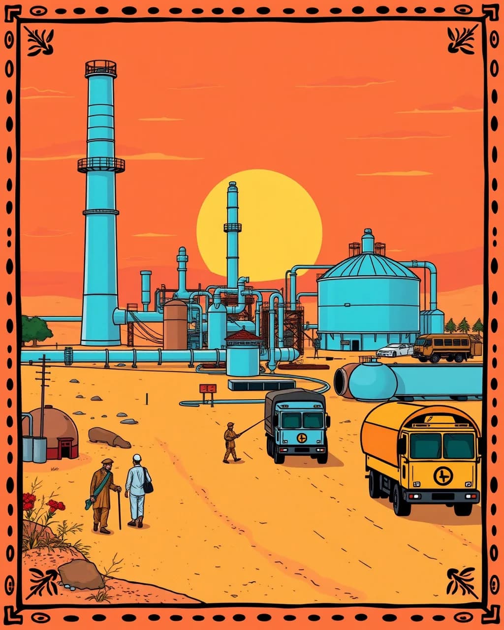 HPCL refinery se diesel is mahine chalu