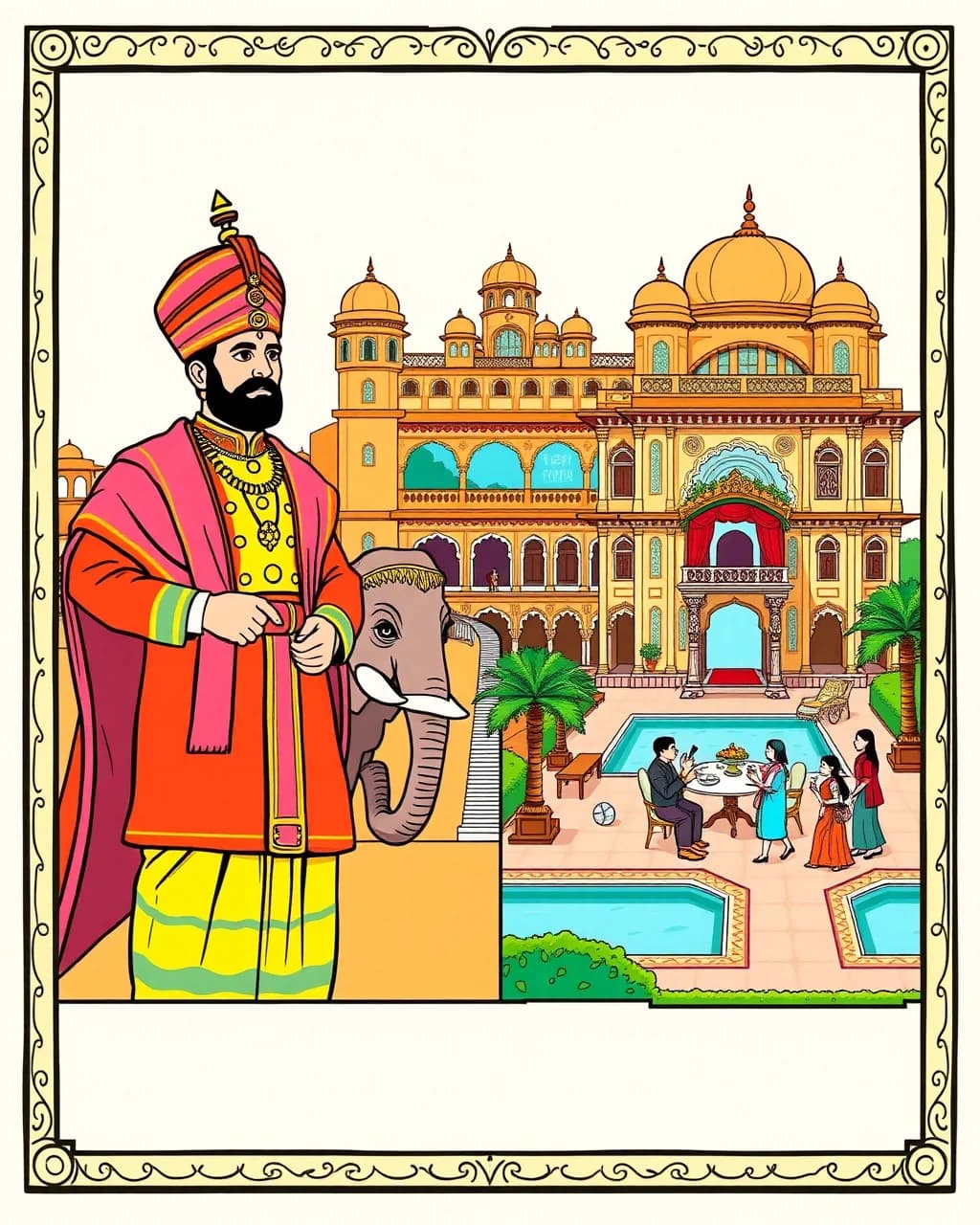 Rambagh Palace: Maharani ke Khidmatgar se Luxury Hotel tak